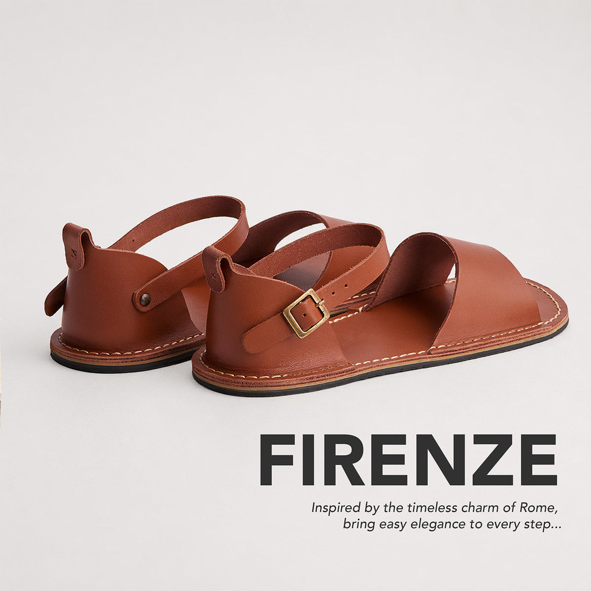 Miele | Leather Sandals with buckle