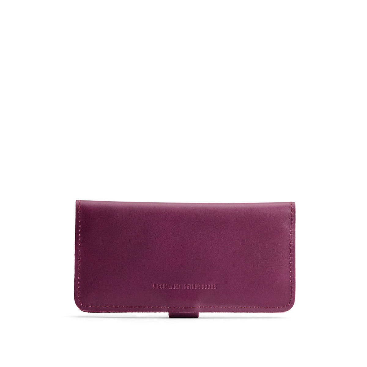 Lollipop | Leather wallet with snap closed