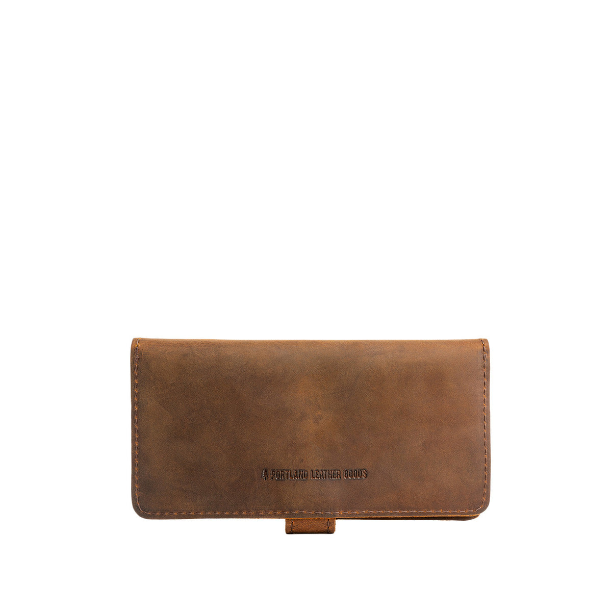 Canyon | Back of closed leather wallet