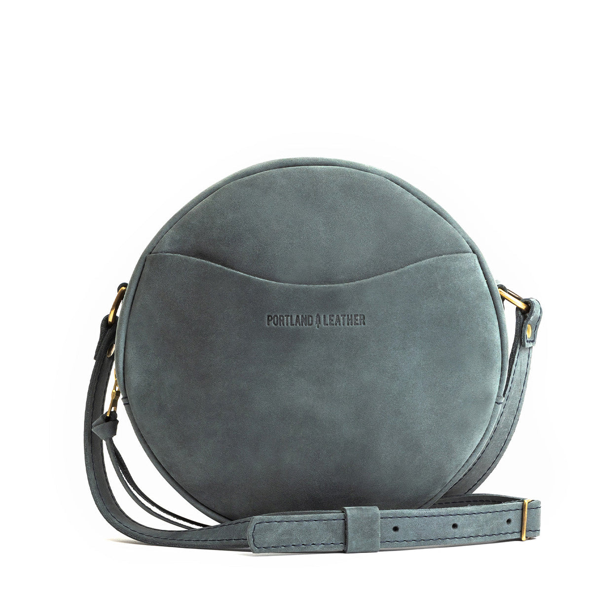 Storm*Large | Circle shaped crossbody bag with top zipper