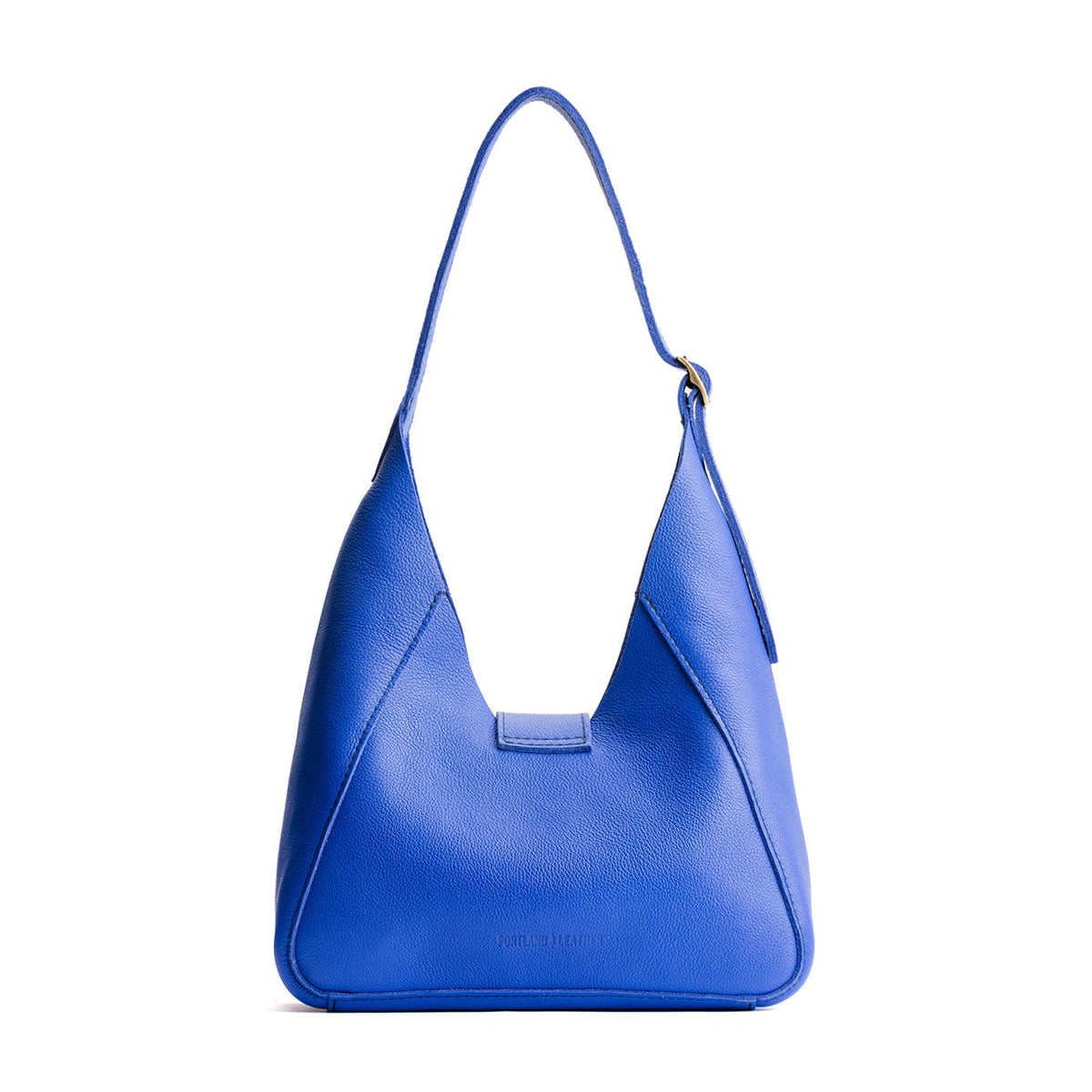 Astro Blue | Structured hobo shoulder bag with adjustable strap and magnetic closure