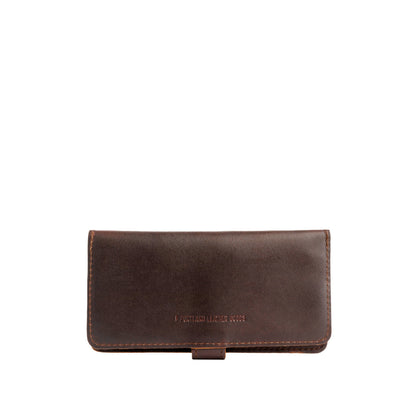 Grizzly | Back of closed leather wallet