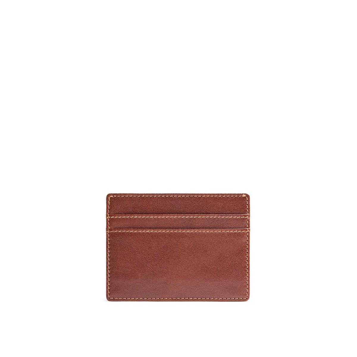 Saddlestone*Classic | Leather card holder on white background