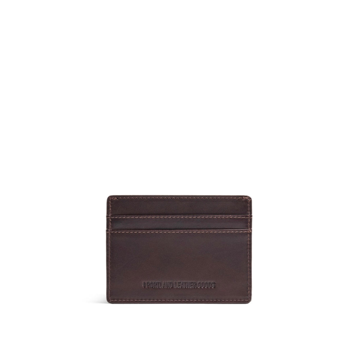 Trailstone*Classic | Leather card holder on white background