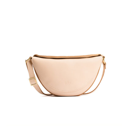 Moonflower*Small | Petite half circle shaped sling bag