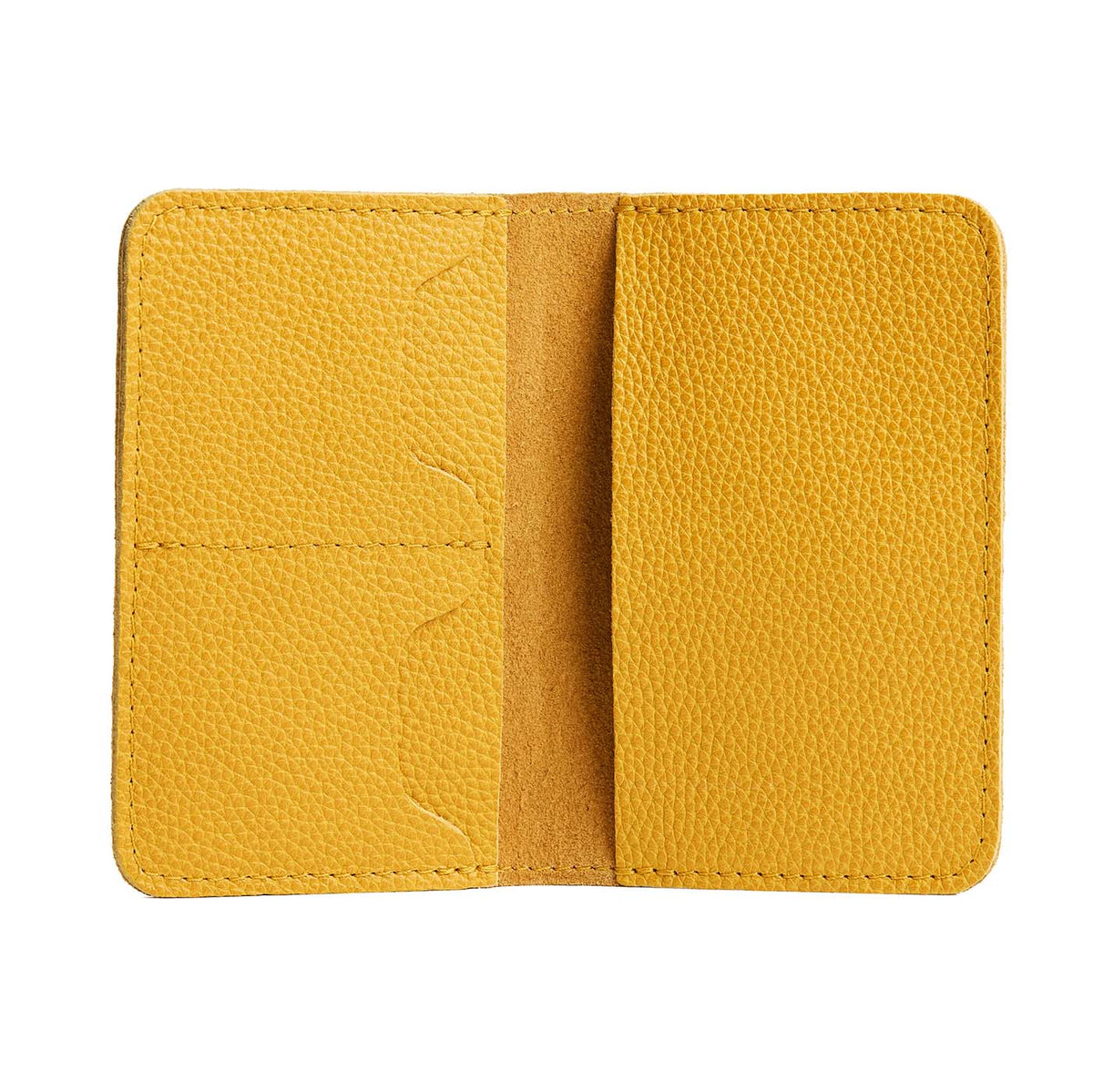 Sunshine | Leather passport case with PLG logo