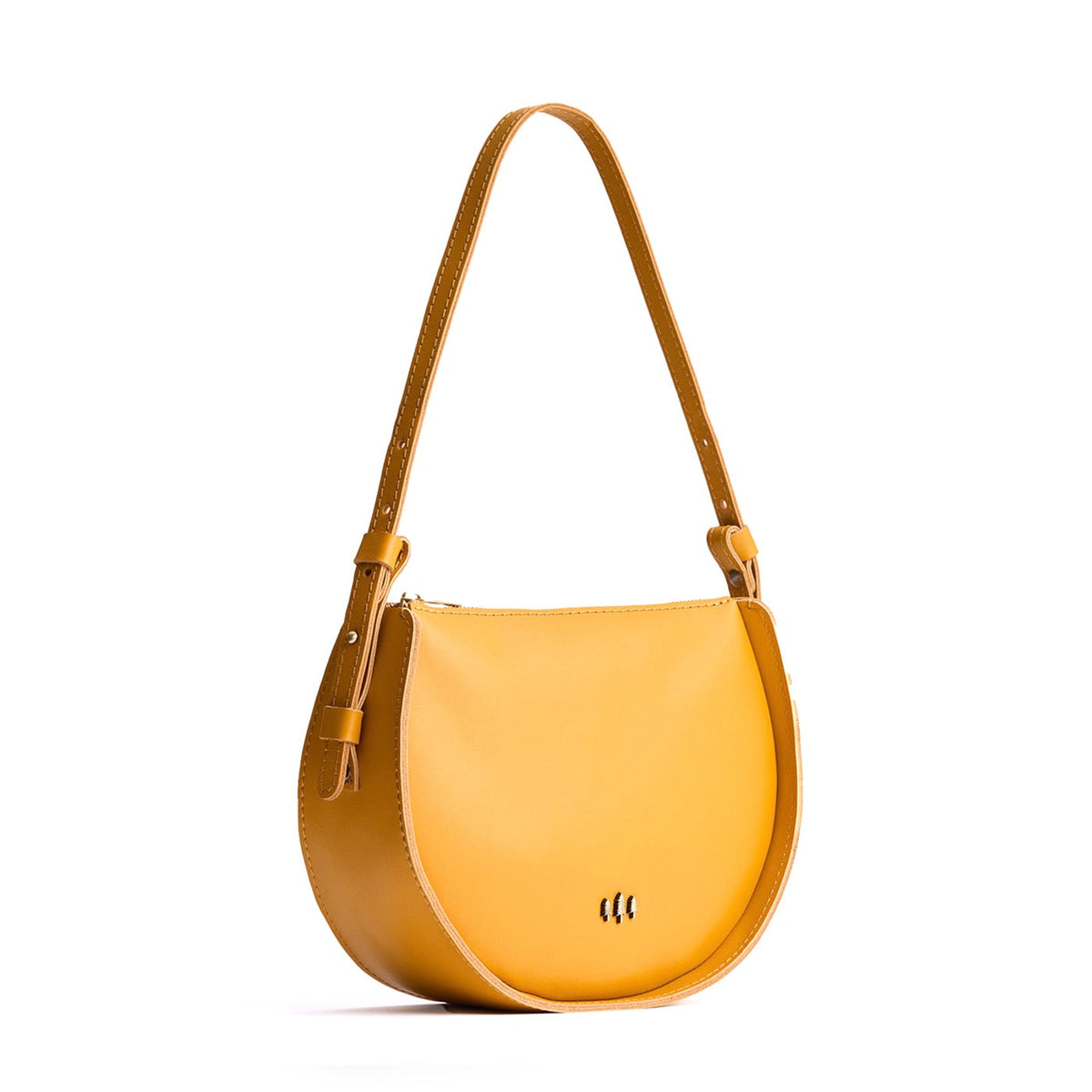 Sunflower | Rounded structured shoulder bag