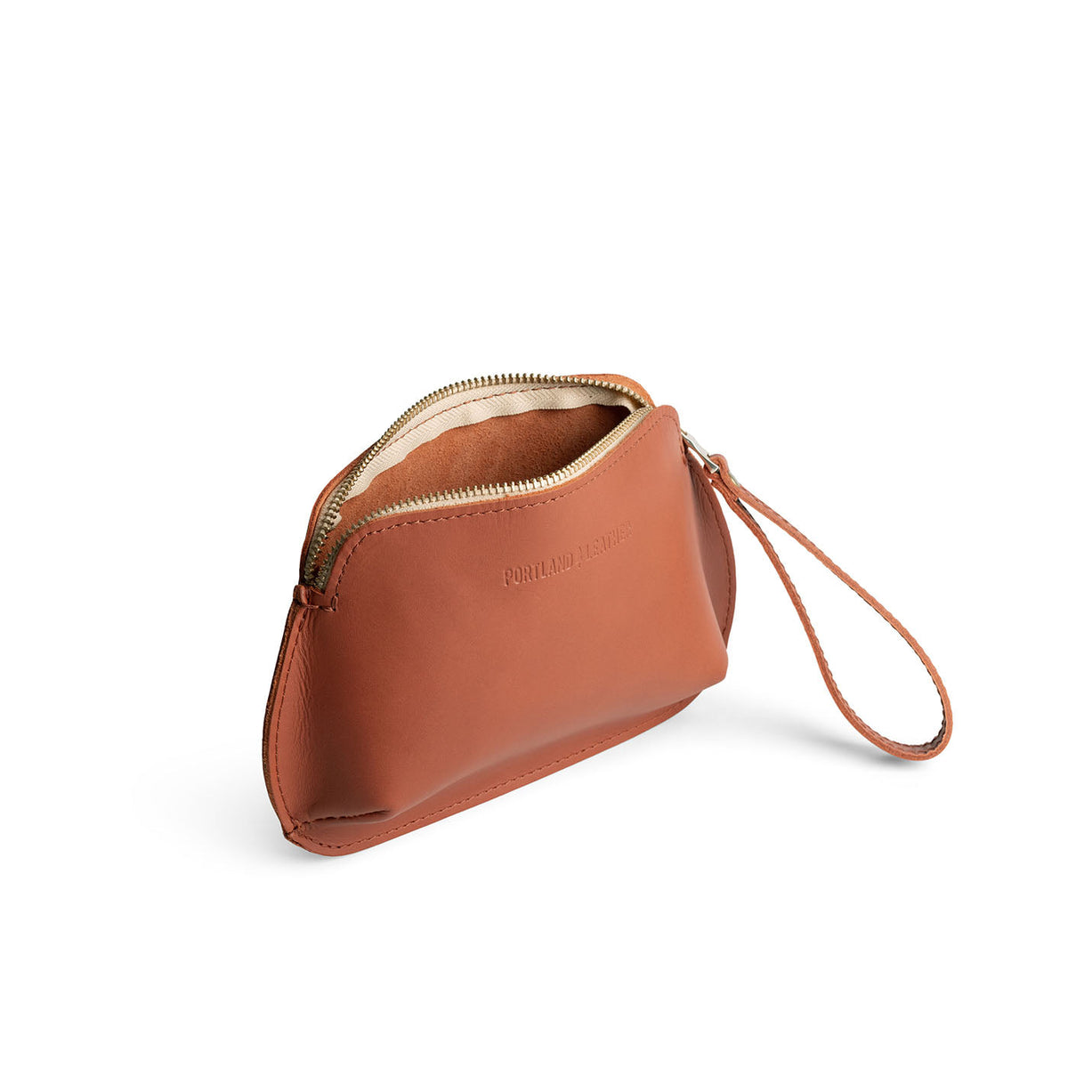 Clownfish*Large | Large pouch with top zipper and curved edges