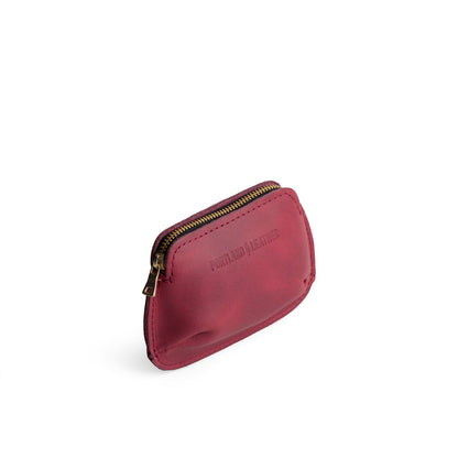Anemone*Small | Small pouch with top zipper and curved edges