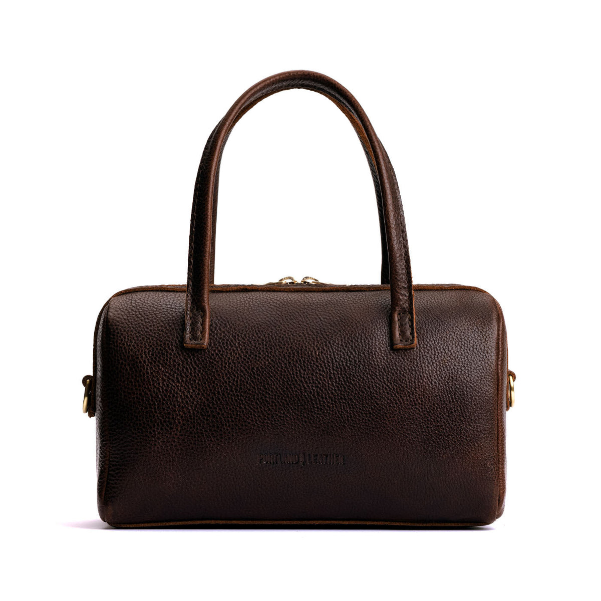 Coldbrew*Large | Mini duffle shaped handbag with crossbody strap