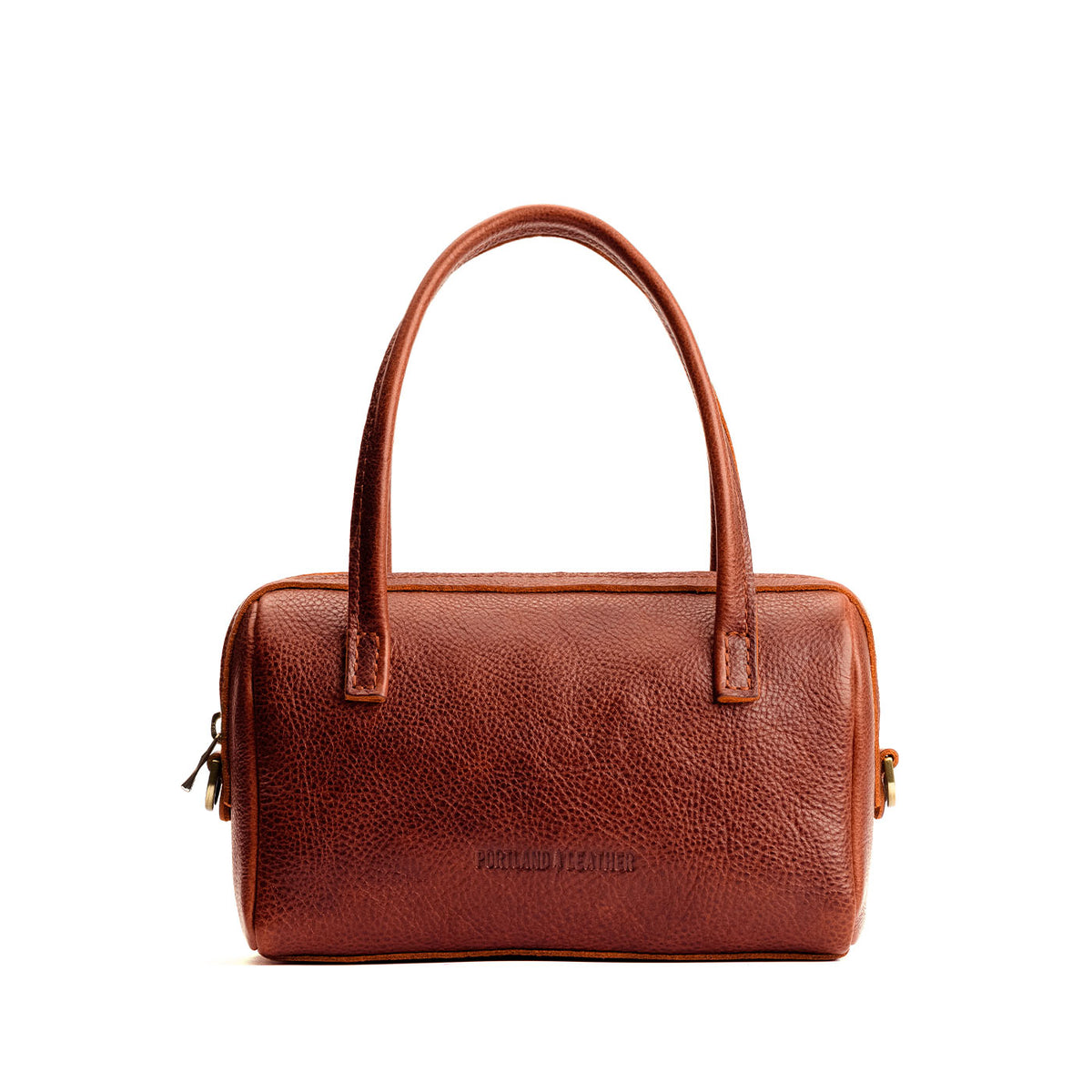 Nutmeg*Small | Mini duffle shaped handbag with crossbody strap