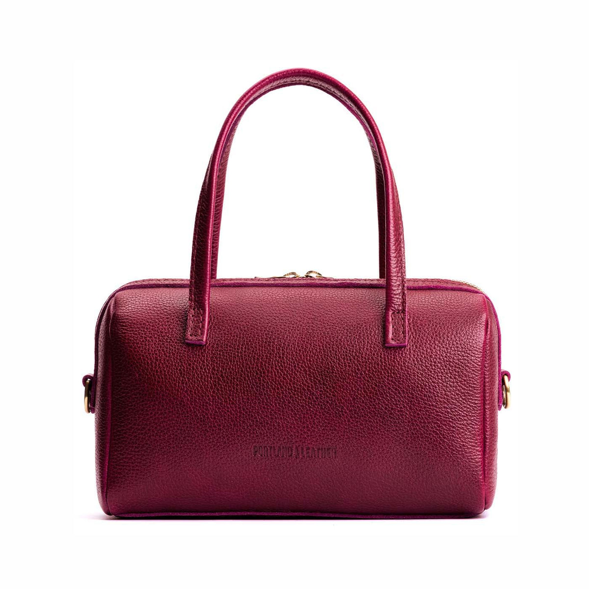 Orchid*Large | Mini duffle shaped handbag with crossbody strap