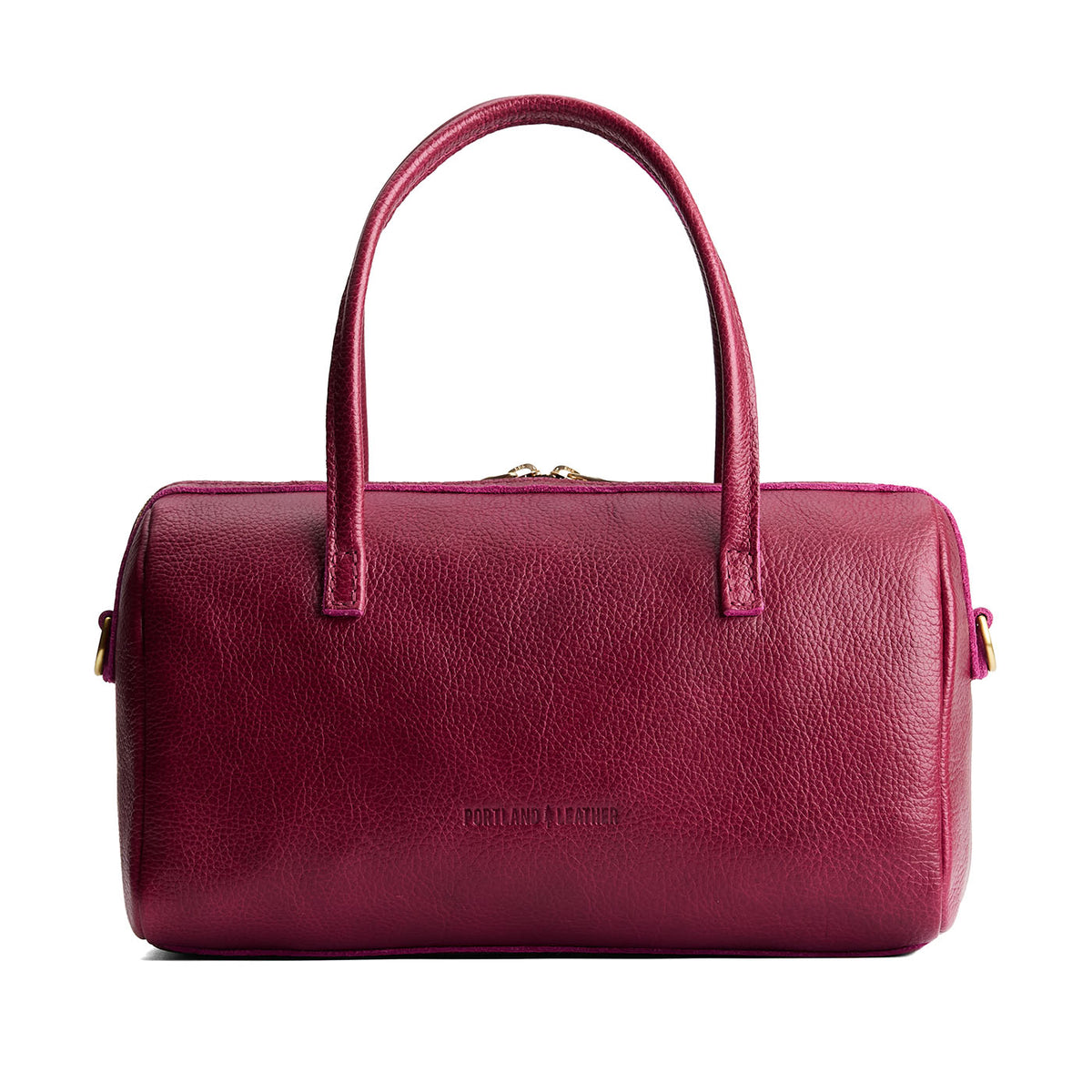 Orchid*Oversized | Mini duffle shaped handbag with crossbody strap
