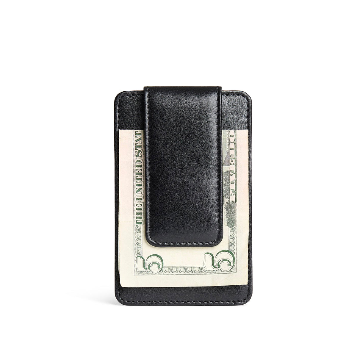 Black Rock | Card holder with a money clip on the back