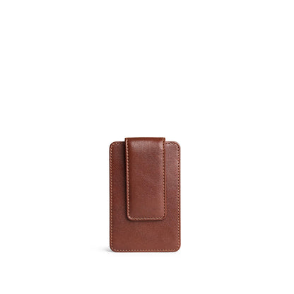 Saddlestone | Card holder with a money clip on the back