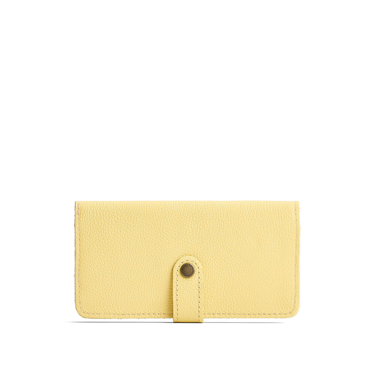Butter Bliss | Leather wallet with snap closure