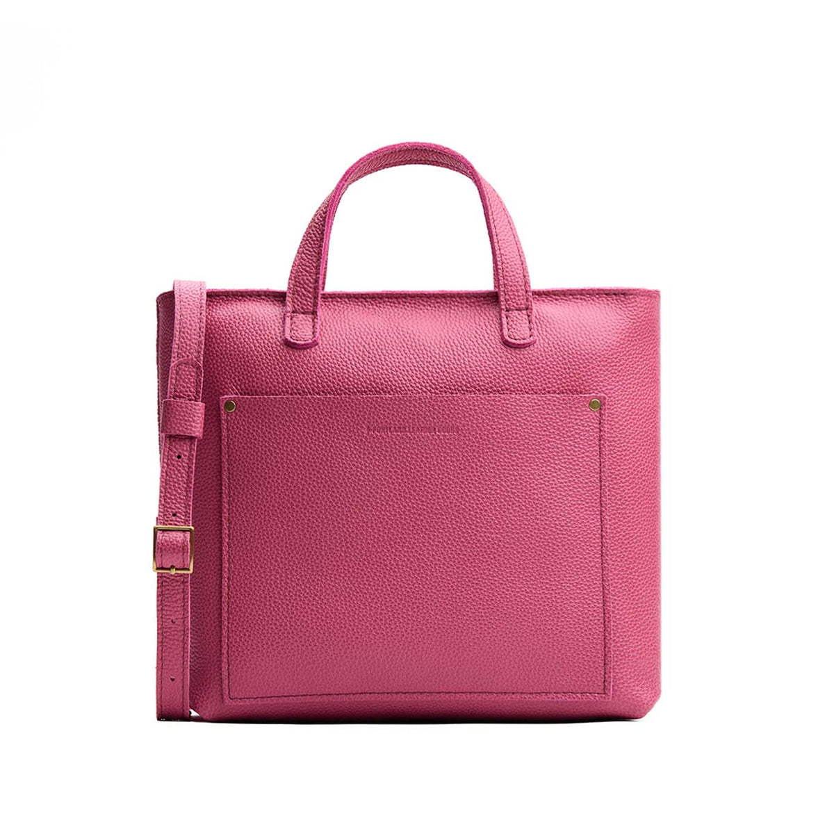 Wild Rose*Zipper | Midsize crossbody tote with handles and a pocket